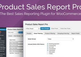 Product Sales Report Pro for WooCommerce Pro by WPZONE Nulled Free Download