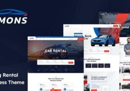 Remons Booking Rental Theme WordPress Nulled Free Download