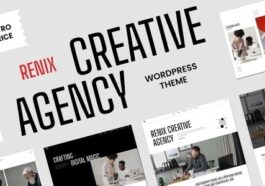 Renix Creative Agency and Portfolio WordPress Theme Nulled Free Download