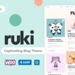 Ruki A Captivating Personal Blog Theme Nulled Free Download