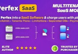 SaaS module for Perfex CRM Multitenancy support (0 Clean and Working) Nulled Free Download