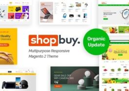 Shopbuy Multipurpose Responsive Magento 2 Theme Nulled Free Download