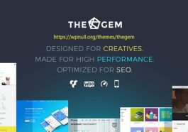 TheGem Creative Multi-Purpose High-Performance WordPress Theme Nulled Free Download