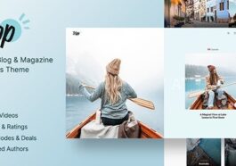 Tripp Travel Blog & Magazine WordPress Theme Nulled Free Download