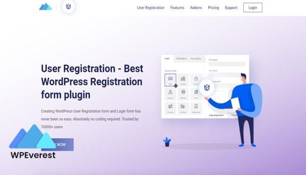 WPEverest User Registration Pro + Addons [Up to Date Addons] Nulled Free Download