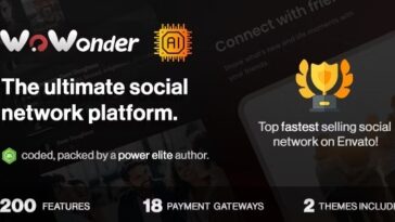 WoWonder The Ultimate PHP Social Network Platform Nulled Free Download