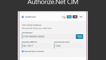 WooCommerce Authorize.net, a Visa solution by SkyVerge Nulled Free Download