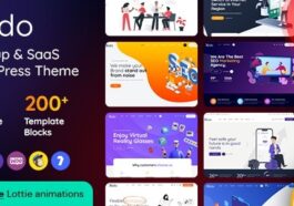 Xido Startup and SaaS WordPress theme Nulled Free Download