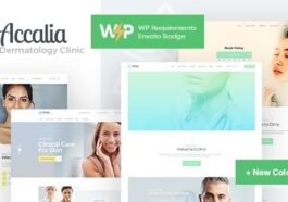 Accalia Dermatology Clinic WordPress Theme Nulled Free Download