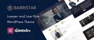 Barristar Law, Lawyer and Attorney WordPress Theme Nulled Free Download