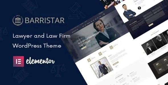 Barristar Law, Lawyer and Attorney WordPress Theme Nulled Free Download