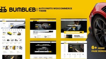 Bumbleb Auto Parts WooCommerce Theme Nulled Free Download