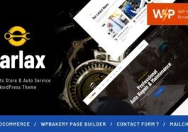 Carlax Car Parts Store & Auto Service WordPress Theme Nulled Free Download