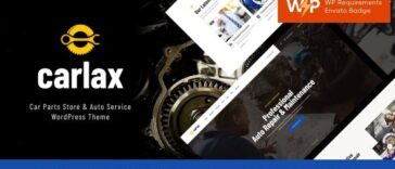 Carlax Car Parts Store & Auto Service WordPress Theme Nulled Free Download