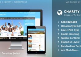 Charity Hub Theme Nonprofit Fundraising WordPress Nulled Free Download