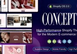 Concept Sleek, Optimal Shopify Theme OS 2.0 Nulled Free Download