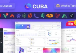 Cuba HTML Admin Dashboard Template Nulled Free Download