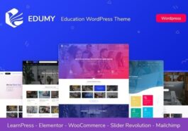 Edumy LMS Online Education Course WordPress Theme Nulled Free Download