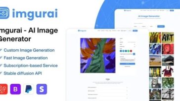 Imgurai AI Image Generator (SAAS) Nulled Free Download
