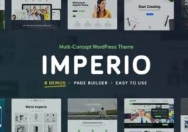 Imperio Business, E-Commerce, Portfolio & Photography WordPress Theme Nulled Free Download 