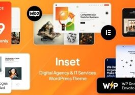 Inset Digital Agency & IT Services WordPress Theme Nulled Free Download