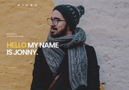 Jonny Personal WordPress Theme Nulled Free Download