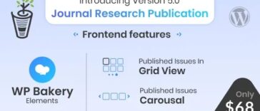 Journal Research Publication WordPress Plugin Nulled Free Download