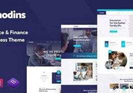 Modins Insurance & Finance WordPress Theme Nulled Free Download