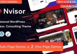 Nvisor Business Consulting WordPress Nulled Free Download