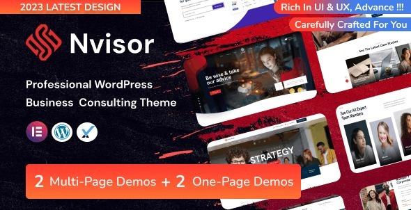 Nvisor Business Consulting WordPress Nulled Free Download