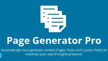 Page Generators Pro For WordPress Nulled Free Download