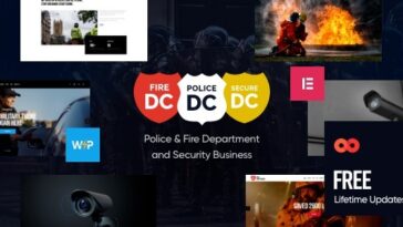 Police & Fire Department and Security Business WordPress Theme Nulled Free Download