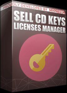 Prestashop Sell CDKeys License keys [MYPRESTA] Nulled Free Download