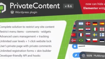 PrivateContent + Addons (Multilevel Content Plugin) Nulled Free Download