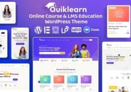 Quiklearn Education WordPress Theme Nulled Free Download