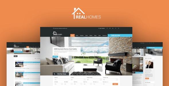 Real Homes RH Estate Sale and Rental WordPress Theme Nulled Free Download