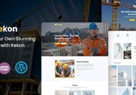 Reincon Construction WordPress Theme Nulled Free Download