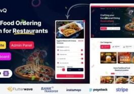 Reservq Online Food Ordering System for Restaurants Laravel Script Nulled Free Download