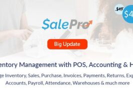SalePro Inventory Management System with POS, HRM, Accounting Nulled Free Download