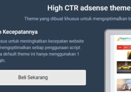 Superfast High CTR Adsense WordPress Theme Nulled Free Download