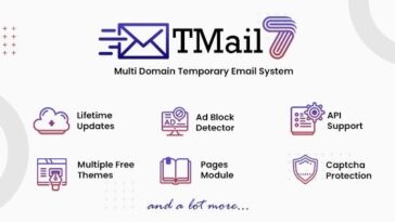 TMail Multi Domain Temporary Email System Nulled Free Download