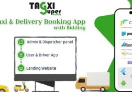 Tagxi Super Bidding Taxi + Goods Delivery Complete Solution With Bidding Option Nulled Free Download