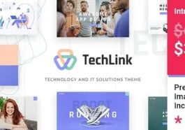 TechLink Technology and IT Solutions Theme (Latest) Nulled Free Download