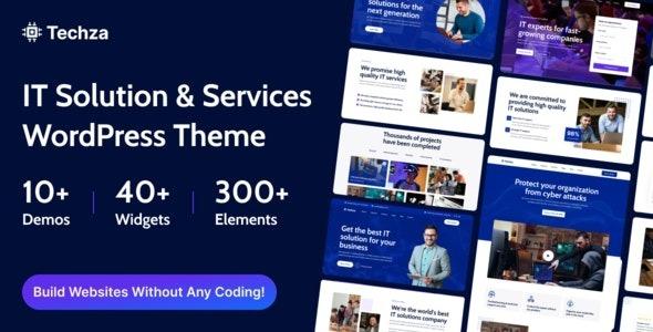 Techza IT Solutions & Technology WordPress Theme Nulled Free Download