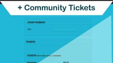 The Events Calendar Pro Community Tickets Addon Nulled Free Download