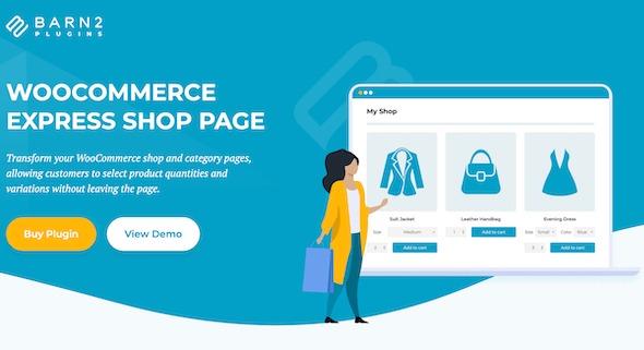 WooCommerce Express Shop Page Barn2 Media Nulled Free Download