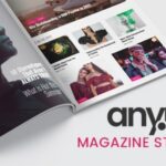 Anymag Magazine Style WordPress Blog Nulled Free Download