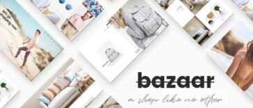 Bazaar Modern Sharp eCommerce Theme Nulled Free Download