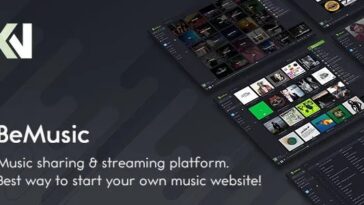 BeMusic Music Streaming Engine PHP Script Nulled Free Download