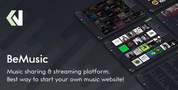 BeMusic Music Streaming Engine PHP Script Nulled Free Download